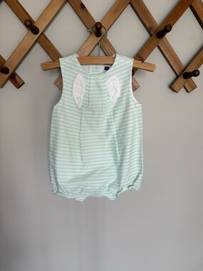 Janie & Jack Stripe Bubble Romper